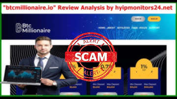 btcmillionaire.io" Review Analysis by hyipmonitors24.net