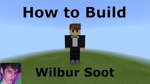 |How to Build Wilbur Soot (v.3 Redo)| Minecraft Skin Tutorials