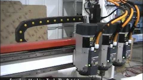 DMS Freedom CNC 3 Axis Router Quick Change Spindle