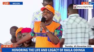 Raila Believed that ODM will stay broad based Govt untill 2027,Mathews Owili Tells Migori Residents