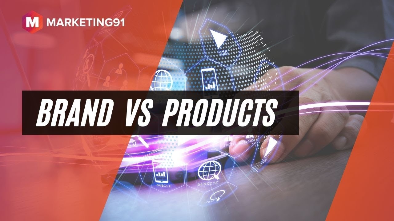 Brands Vs Products - Difference Between A Product And A Brand (Marketing Video 121)