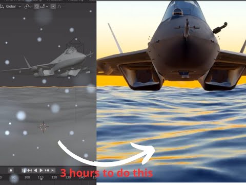 I TOOK 3 HOURS TO MAKE THIS ANIMATION IN BLENDER !