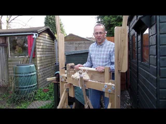 Using a Pole Lathe - How to get Best Results, Chisels to Use etc. class=