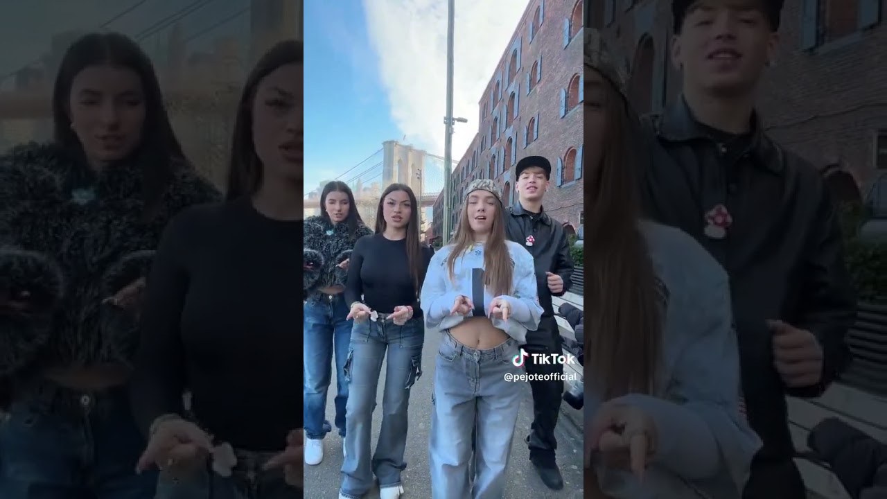 Tik tok di alice mordenti e Domenico Esposito a new York 