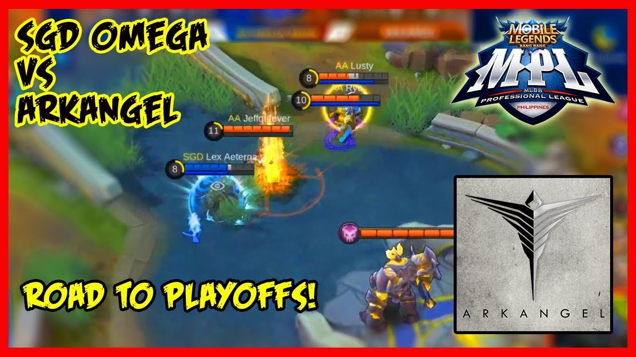 Road to Playoffs! SGD Omega vs ArkAngel | MPL-PH S3 Game 2 - MLBB - YouTube