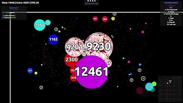 Agar.io // Server Takeover #7 - Avul & Eugene