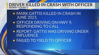 Report: Driver under the influence when killed in crash with Horry County officer