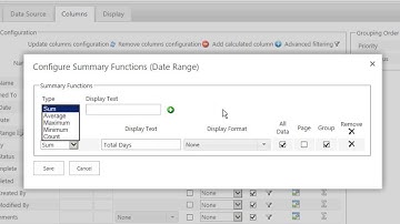 Lightning Conductor Summary Functions