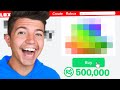 Spending 500,000 ROBUX! - Roblox