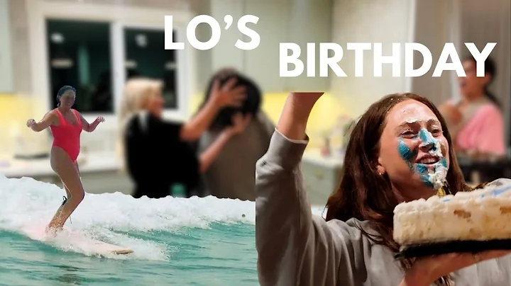 Sarah smashed cake in my face