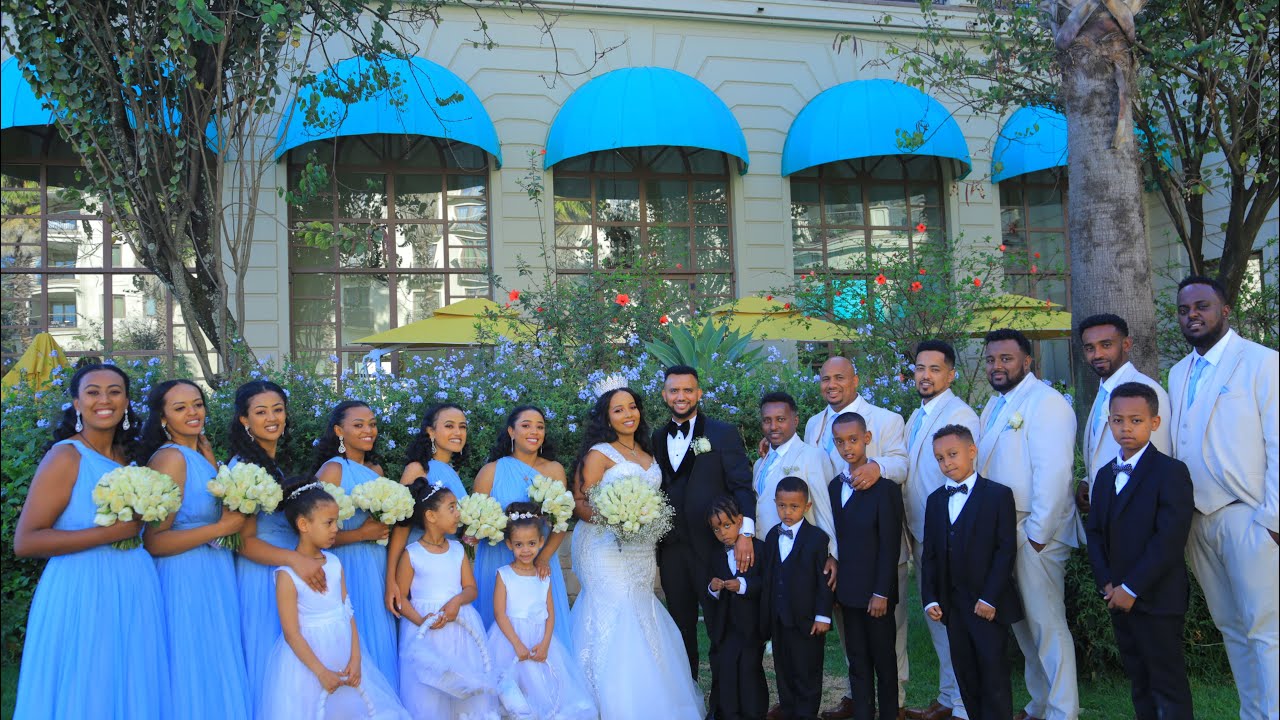 New Ethiopian Orthodox Wedding Reception 2021 Yared & Helen Highlight የኢትዮጵያ ኦርቶዶክስ ሰርግ 2013 ዓ.ም