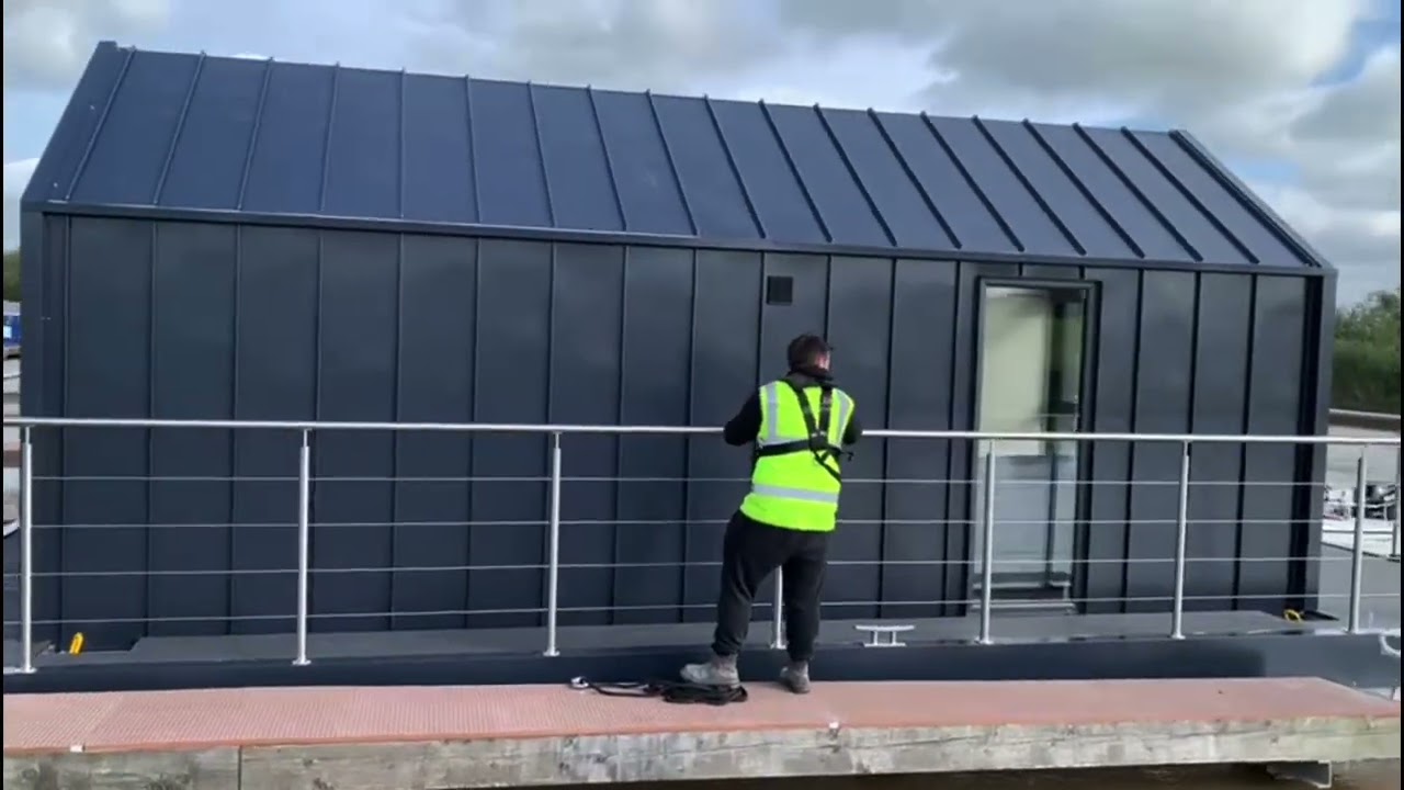 Delivering 6 x C250 houseboats to Tattenhall Marina