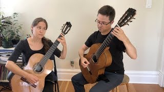 Vol. 2 Method Duets: Erster Verlust No. 16, Op. 68 by Schumann for Classical Guitar
