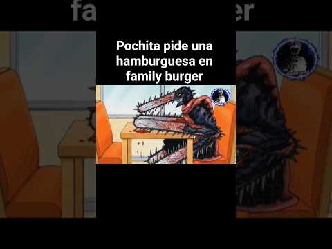 Pochita pide una hamburguesa en family burger #chainsawman #familyburger #pochita #kobeni #denji