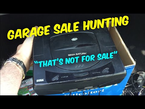 Garage Sale Hunting: SEGA SATURN, Game Gear, PS3, Nintendo Wii, Video Games and More