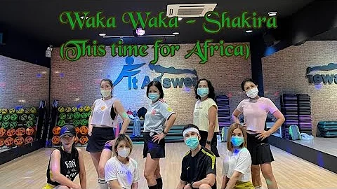 Waka Waka (This time for Africa) - Shakira | เต้นออกกำลังกายเพลงบอลโลก | World Cup Song |