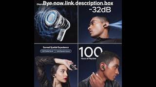 boAt Nirvana Space, 360º Spatial Audio, Active Noise Cancellation (~32dB), 100Hrs Battery, ENx, Fast