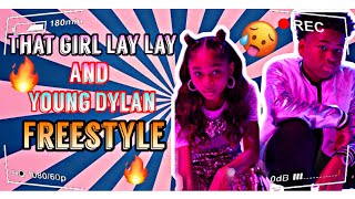 That Girl Lay Lay x Young Dylan Freestyle #rap #fyp #freestyle #thatgirllaylay #youngdylan #trap