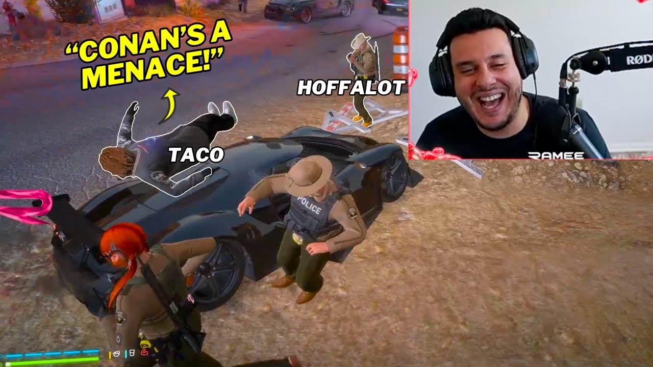 Conan Clarkson gets into a Chase with CG and it's PURE CHAOS | Prodigy 2.6 | GTA | CG