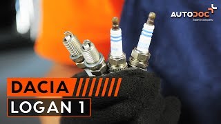 Montage Bougies van de motor iridium en platinum DACIA LOGAN: videotutorial