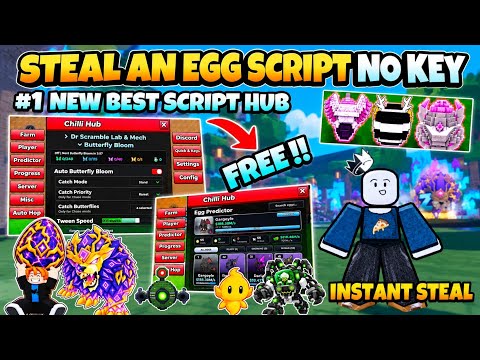 New *OP* Steal An Egg Script No Key - Instant Steal, Anti Guard, Auto Demon King,Butterfly & More! 🔥