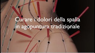 Spalla e agopuntura 3 - terapia in agopuntura tradizionale