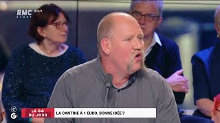 Les "Grandes Gueules" de RMC: la cantine à 1 euro, une bonne idée?
