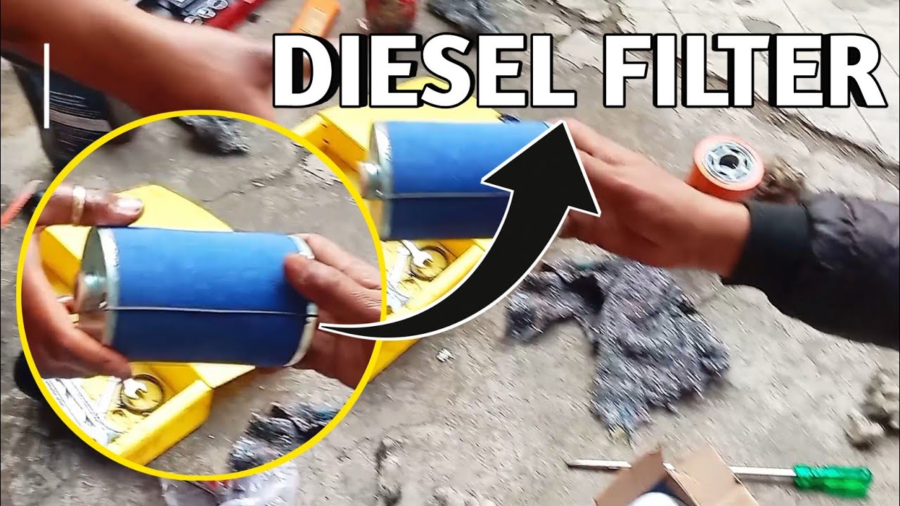JCB Diesel Filter Change 