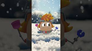 Little snowflake ❄️ #eggventurers #shorts #snowflakes