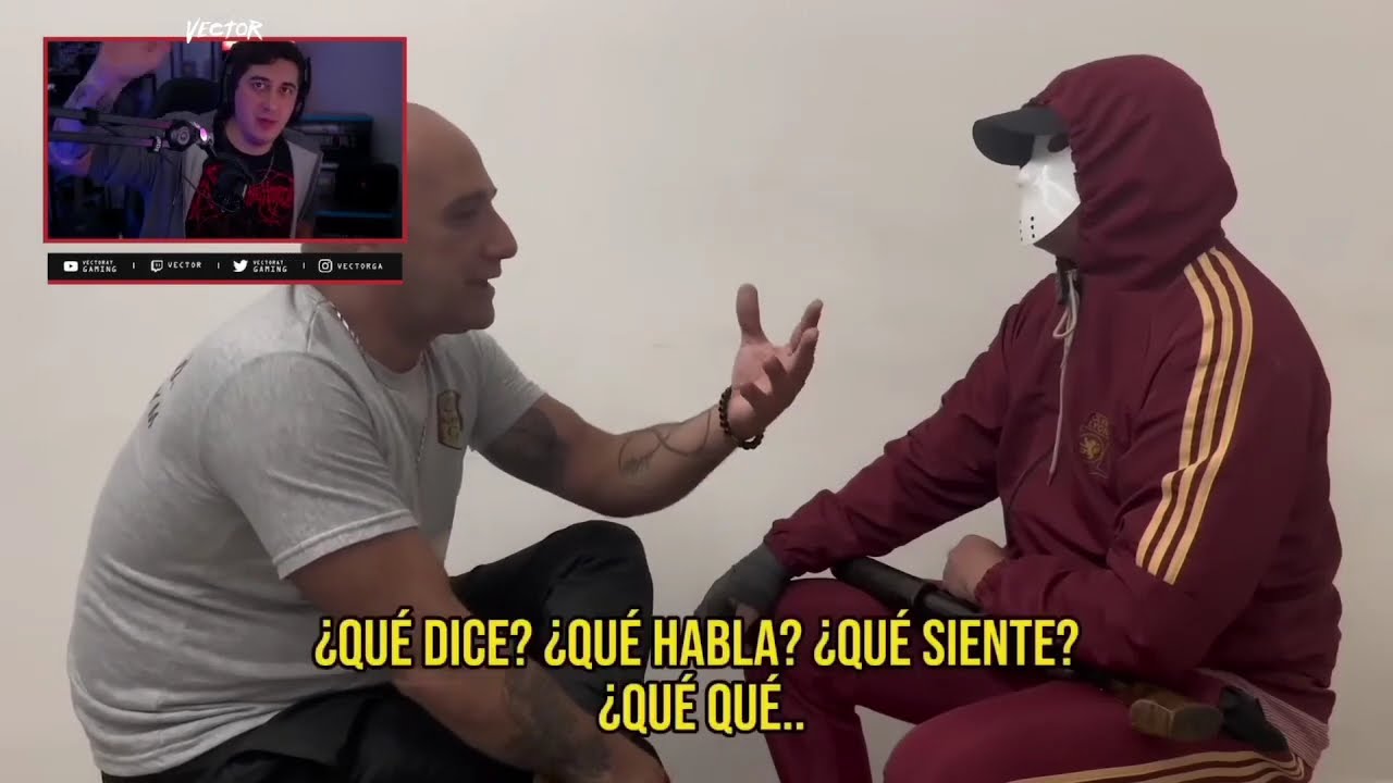 VECTOR REACCIONA A NAHUEL SUAREZ ENTREVISTANDO UN SECUESTRADOR - 31/01