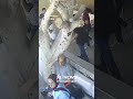 Moment ‘Israeli’ strike hits warehouse inside Al-Aqsa Martyrs Hospital