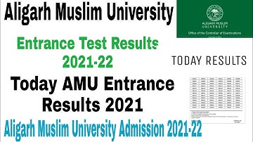 amu entrance result 2021 || amu ba result 2021 || amu class 11 result 2021 || amu admission 2021