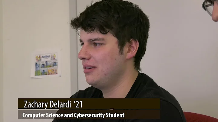 Zachary Dalardi, '21, talks about being a computer...