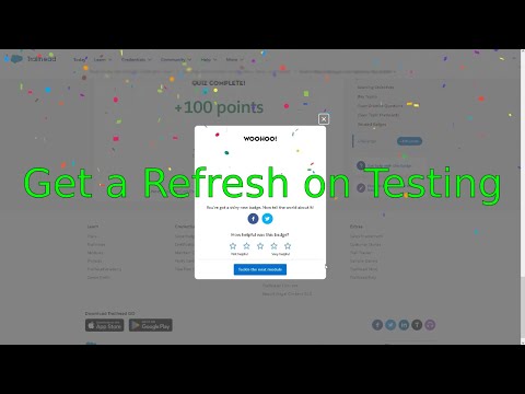 Get a Refresh on Testing
