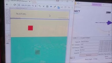 Kinect Audio-based position detection test (3 sensor mode)