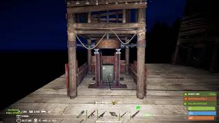 Rust..Let's check out the new elevator system..Mega build