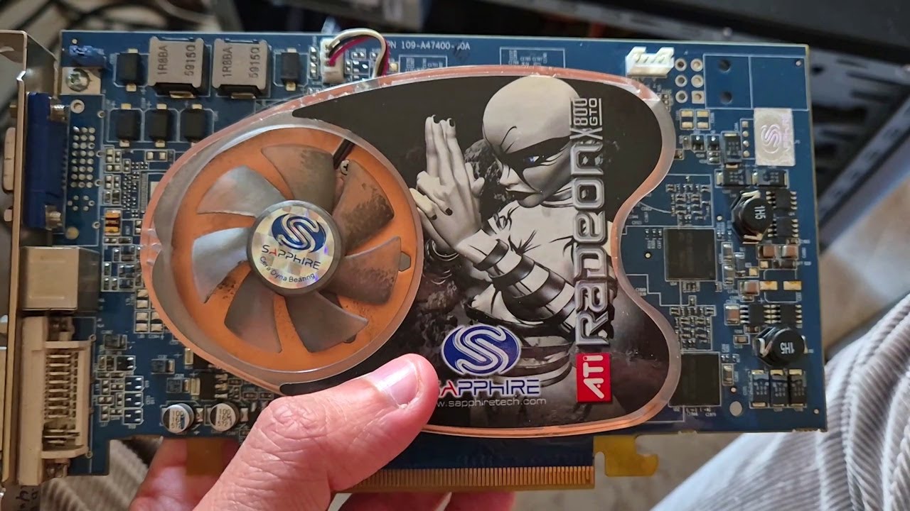 Test scheda video ATI Radeon X800 GTO non funzionante