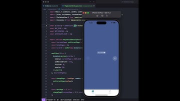 Mobile Dots Pagination UI #flutter #reactnative #javascript