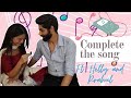 Helly shah  rrahul sudhir plays complete the song challenge with famezzo  immj2