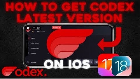 NEW | How To Get Codex Executor on iOS Latest Version V659 With Direct install For free Mobile/IPad