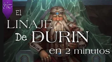 ¿Es Thorin descendiente de Durin?