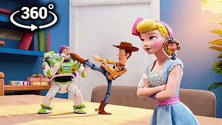 360° Toy Story 5 🤯 Woody BETRAYED Buzz! | VR 4K