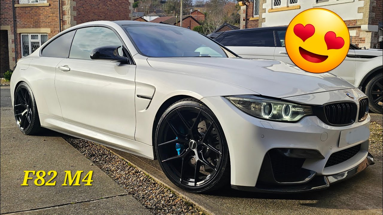 The m4 f82 gets new wheels from BM autosport veeman Vc580