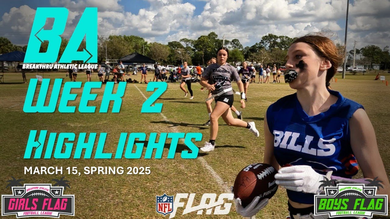 BA Flag Football Spring 2025 Week 2 Highlights - YouTube