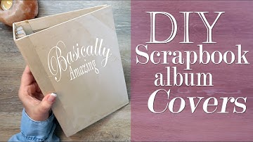 "C" Scrapbook Album Covers & Binding