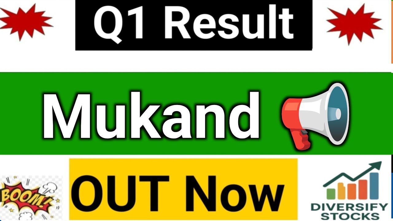 Mukand q1 results 2026 | Mukand result today | Mukand share latest news | Mukand share news | Mukand