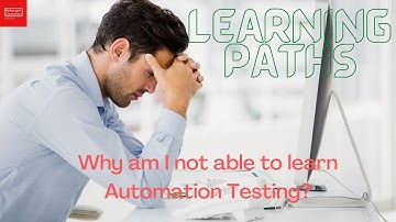 #1. Why I am not able to learn Automation Testing? |Learning Mistakes| Inconsistency |