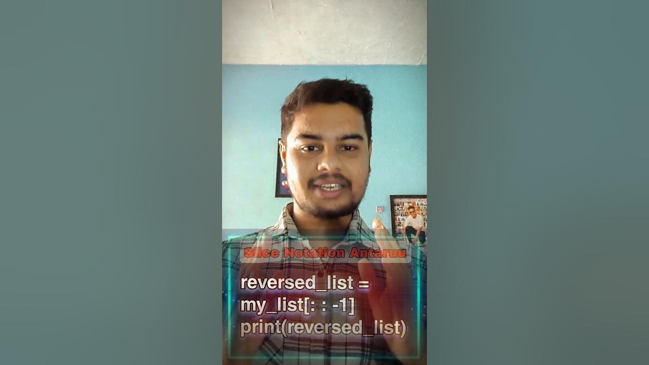 Python Hack: Reverse List in 1 Line!!#dataanalyst #pythonloops # ...