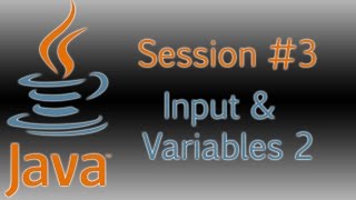 Input and Variable types 2, Session 3 (Arabic)