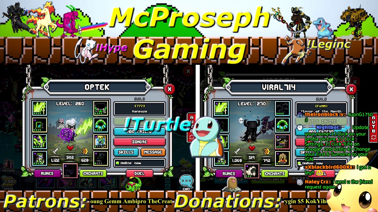 My 1st Weekend In Tier 8 - Bit Heroes Live Stream Highlights